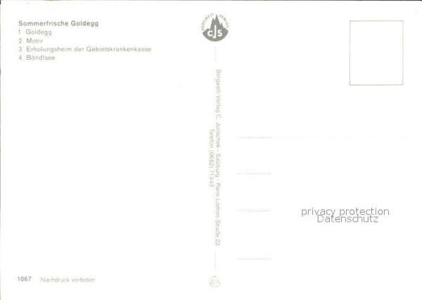 Goldegg Gebietskrankenhaus Böndlsee – Bild 2