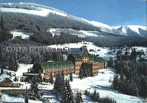 Krkonose Fliegeraufnahme Spindleruv Mlyn
