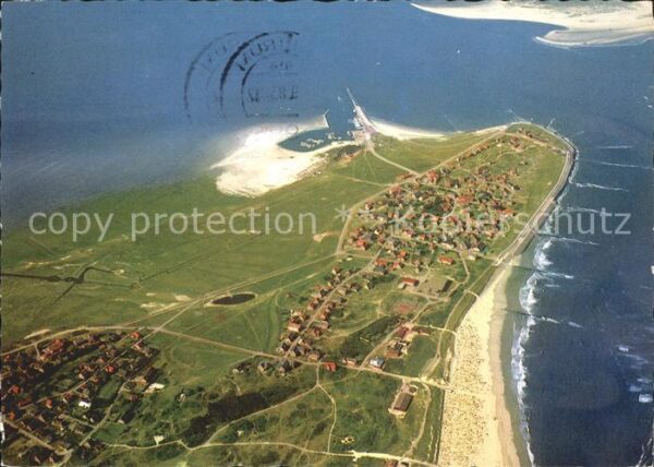 Baltrum Nordseebad Fliegeraufnahme