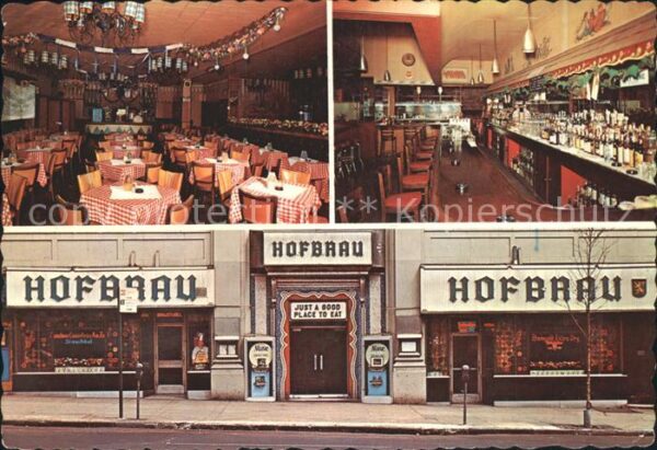 New York N.Y. Dining Dancing Hofbräu