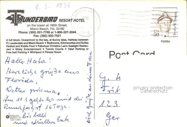 Miami Beach Hotel Thunderbird – Bild 2