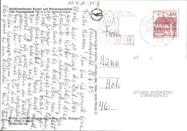 Freudenstadt Fliegeraufnahme – Bild 2