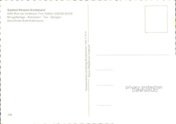 Rum Gasthaus Pension Kirchenwirt – Bild 2