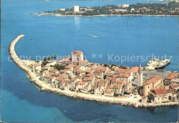Umag Umago Istrien Fliegeraufnahme
