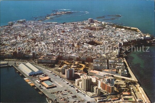 Cadiz Andalucia Fliegeraufnahme