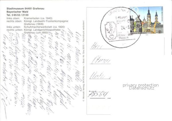 Grafenau Niederbayern Stadtmuseum – Bild 2