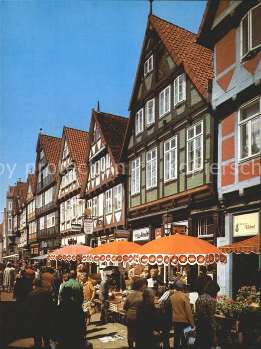 Celle Niedersachsen Fußgängerzone