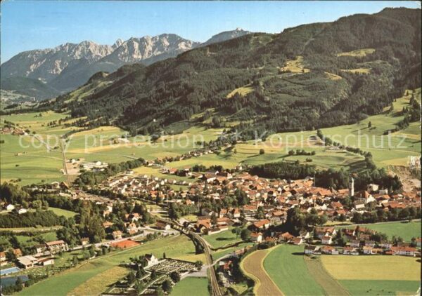 Nesselwang Fliegeraufnahme mit Schlicke Roßberg Br