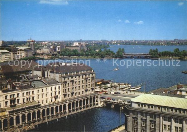 Hamburg drei Alsterbecken