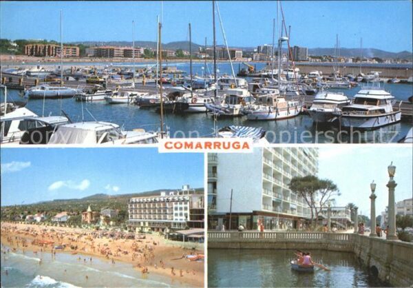 Comarruga Tarragona Hafen Strand