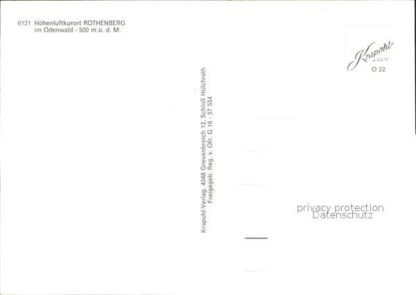 Rothenberg Odenwald Fliegeraufnahme – Bild 2