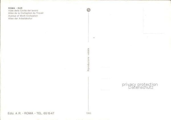 Roma Rom Allee der Arbeitskultur – Bild 2