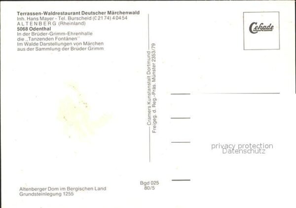 Odenthal Fliegeraufnahme mit Terrassen-Waldresta – Bild 2