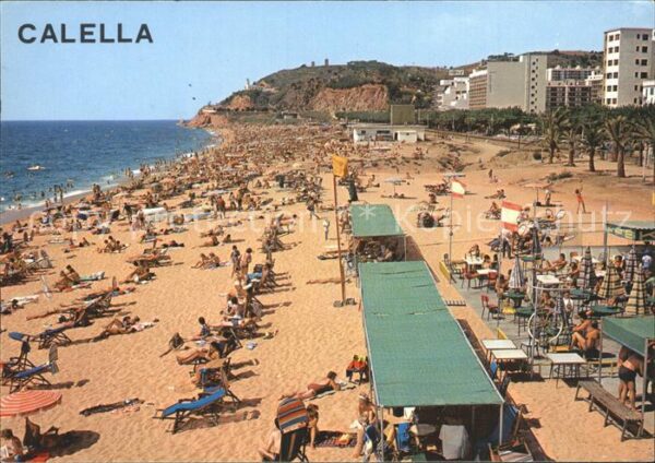 Calella Strandleben