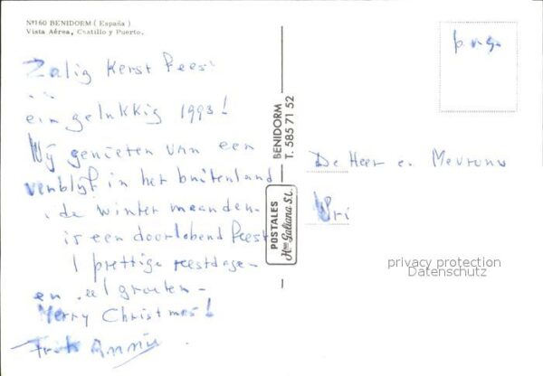 Benidorm Fliegeraufnahme Castillo e Puerto – Bild 2