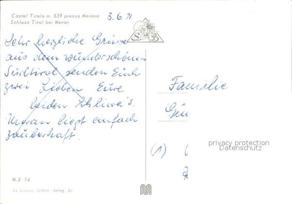 Merano Meran Schloss Tirol – Bild 2
