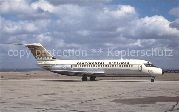 Flugzeuge Zivil Continental Airlines McDonnell Douglas
