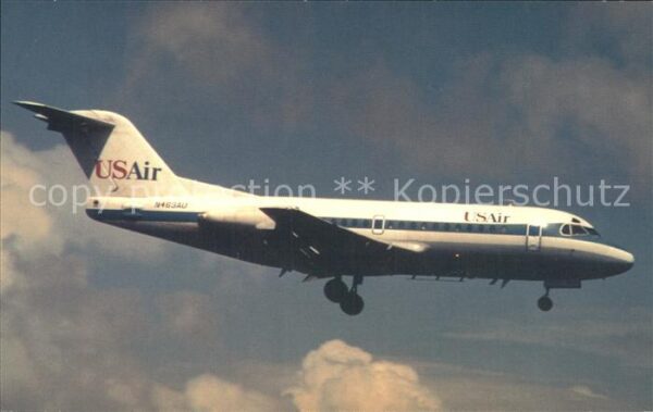 Flugzeuge Zivil USAir F-28
