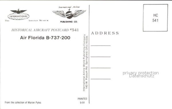 Flugzeuge Zivil Air Florida B-737-200 – Bild 2