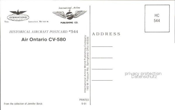 Flugzeuge Zivil Air Ontario CV-580 – Bild 2