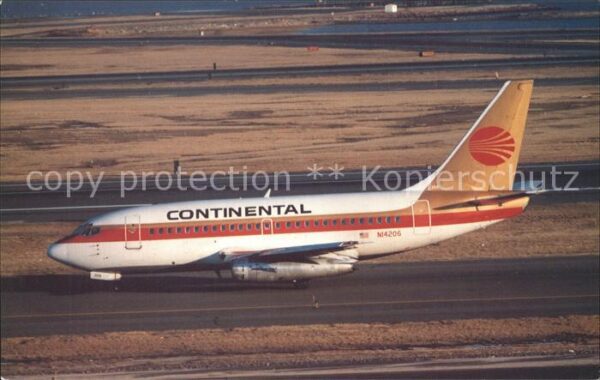 Flugzeuge Zivil Continental B-737-100