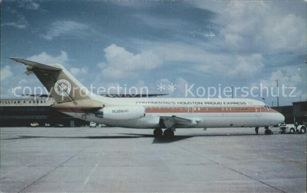 Flugzeuge Zivil Continental Houston Proud Express DC-9