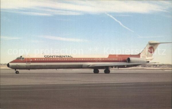 Flugzeuge Zivil Continental MD-80