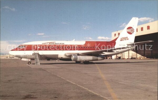 Flugzeuge Zivil Continental Frontier B-737