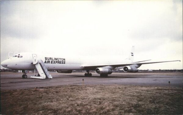 Flugzeuge Zivil Burlington Express DC-8