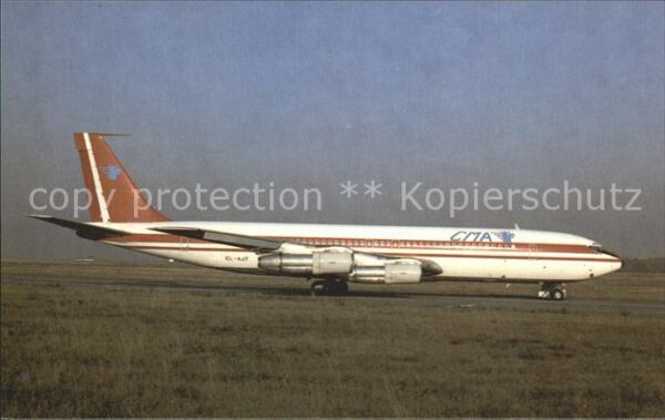 Flugzeuge Zivil Cargo Moravia Airlines Boeing 707 EL-AJ
