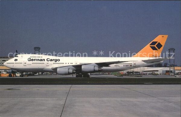 Flugzeuge Zivil German Cargo Boeing 747-230B c/n 22363