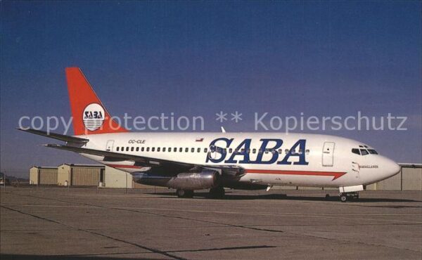 Flugzeuge Zivil SABA Boeing 737-247 c/n 19606 CC-CLE