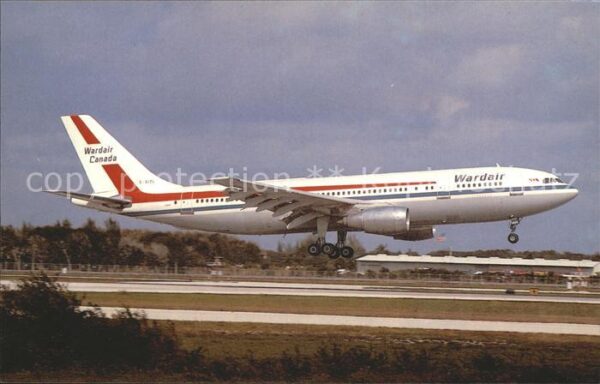 Flugzeuge Zivil Wardair Airbus Industrie A300B-4 C-GIZL