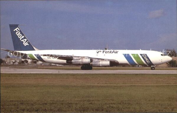 Flugzeuge Zivil Fastair Cargo Boeing 707-331C CC-CAF c/