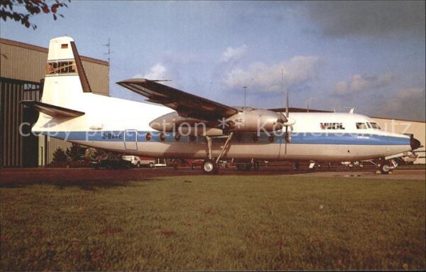 Flugzeuge Zivil WOL Fokker F-27-100 D-BAKE c/n 10257