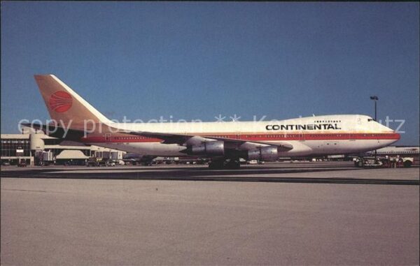 Flugzeuge Zivil Continental Boeing 747-238B