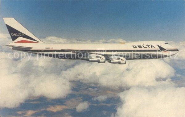Flugzeuge Zivil Delta Boeing 747-132