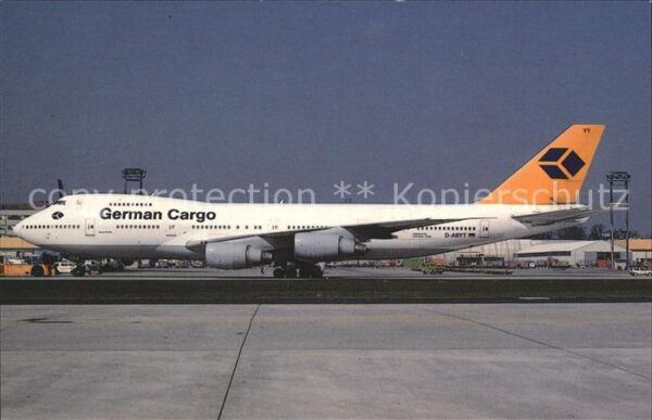 Flugzeuge Zivil German Cargo Services Boeing 747-230B c