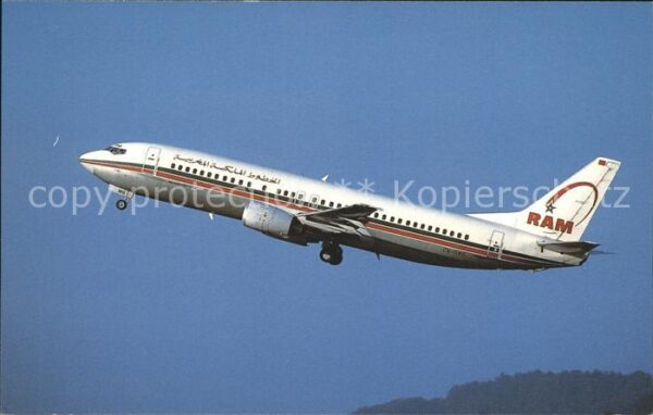 Flugzeuge Zivil Royal Air Maroc Boeing 737-4B6 CN-RMG c