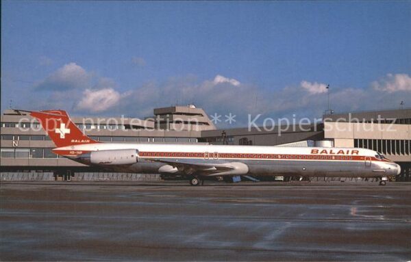 Flugzeuge Zivil Balair AG McDonnell Douglas MD-82 HB-IN