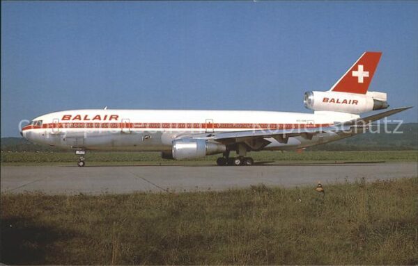 Flugzeuge Zivil Balair AG McDonnell Douglas DC-10-30 HB