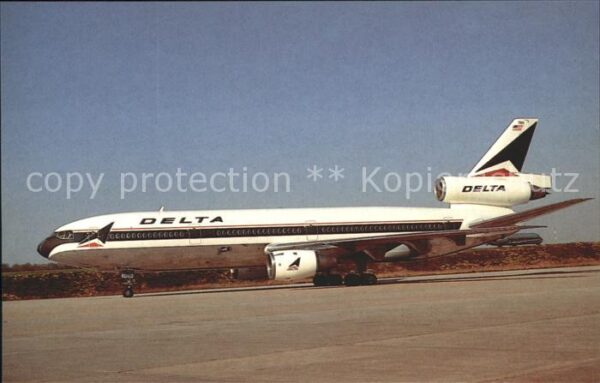 Flugzeuge Zivil Delta Airlines McD Douglas DC-10-10 N90