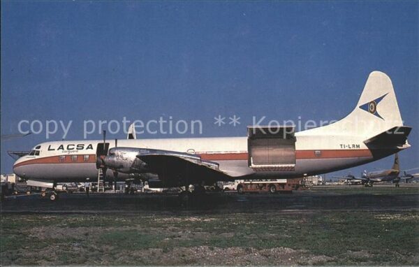 Flugzeuge Zivil LACSA Lockheed L-188C Electra TI-LRM