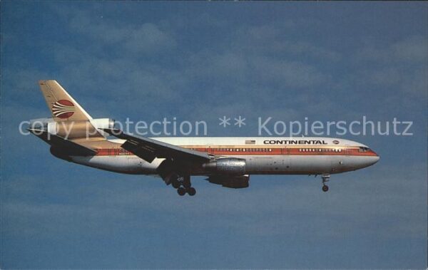 Flugzeuge Zivil Continental McDonnell Douglas DC-10-10