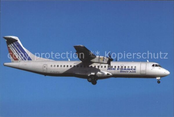 Flugzeuge Zivil Air France Brit Air ATR-72-201 F-GHPV c