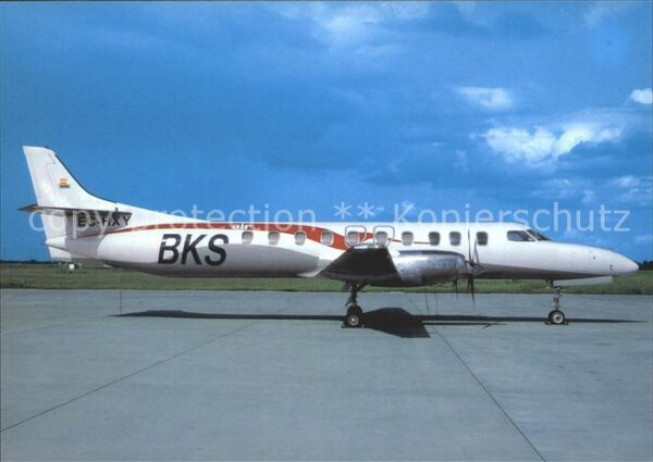 Flugzeuge Zivil BKS Air wearingen SA227AC Metro III EC-