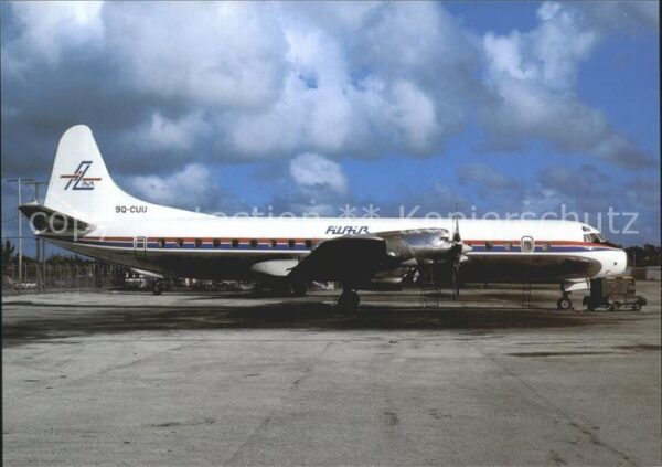 Flugzeuge Zivil Filair L-188P Electra 9Q-CUU c/n 1137
