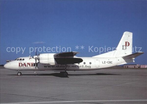 Flugzeuge Zivil Flying Dandy AN-24B LZ-CBC