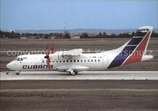 Flugzeuge Zivil Cubana ATR-42-500 F-WWLB c/n 617
