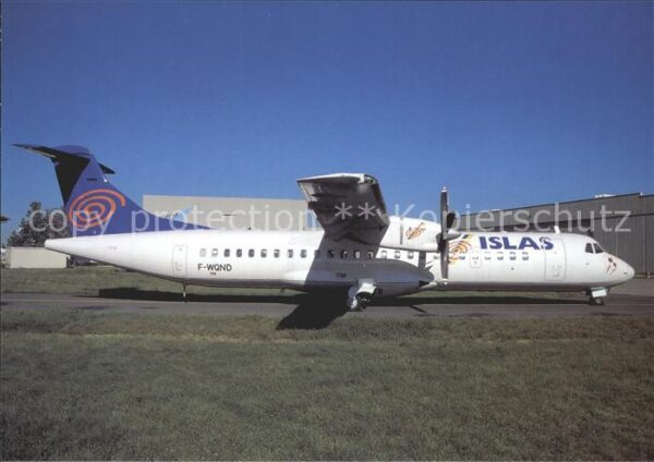 Flugzeuge Zivil Islas Airlines ATR-72-201 F-WQND c/n 19
